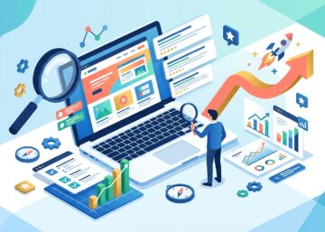Illustration audit SEO d’un site web : analyse, visibilité et croissance organique
