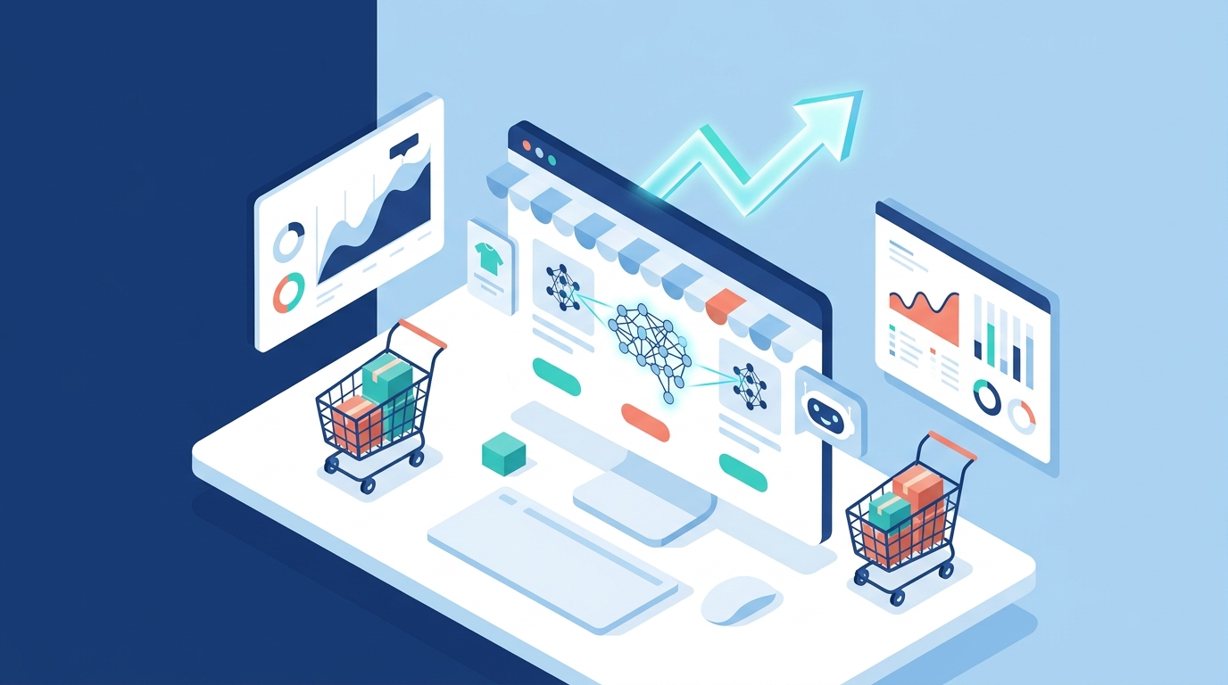Illustration IA et e-commerce : booster ses ventes en ligne